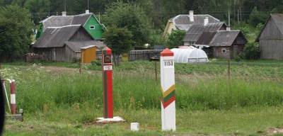 Гедрюс Мишутис - На границе Литвы с Беларусью, у Друскининкай, возводится проволочное заграждение - obzor.lt - Белоруссия - Литва