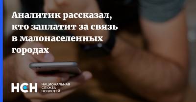 Эльдар Муртазин - Аналитик рассказал, кто заплатит за связь в малонаселенных городах - nsn.fm