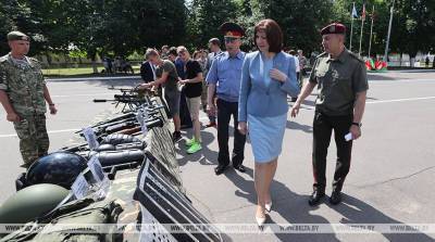 Наталья Кочанова - Кочанова: военно-патриотическое воспитание - прежде всего любовь к своей Родине - belta.by - Белоруссия