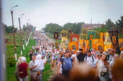 В Одеській області понад 10 тис віруючих взяли участь у Хресному ході УПЦ - ukrainianwall.com - Украина - місто Нікополь
