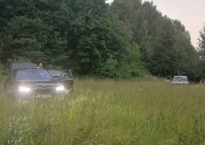 В Битцевском лесу неизвестные организовали стихийную парковку прямо в поле - mskgazeta.ru - Москва - Экология