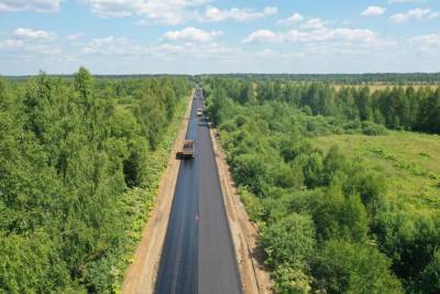 В Тверской области подходит к концу ремонт на кратчайшей дороге из Твери в Кимры - afanasy.biz - Тверь - Тверская обл.