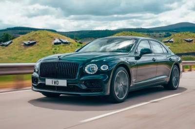 Представлен гибрид Bentley Flying Spur с запасом хода 700 километров - bin.ua - Украина