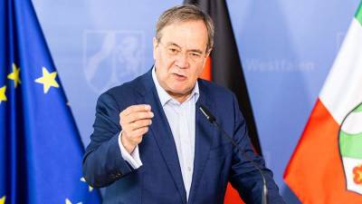 Ангела Меркель - Армин Лашет - Лашет пригрозил РФ санкциями от Германии за «геополитическое оружие» - iz.ru - Россия - Украина - Израиль - Германия - Польша