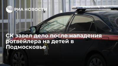 Ольга Врадий - Следователи возбудили уголовное дело после нападения собаки на двоих детей в Подмосковье - ria.ru - Москва - Россия - Московская обл.