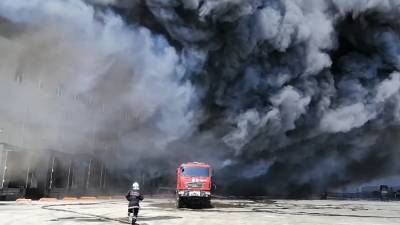 Под Одессой загорелся склад площадью 10 тыс. кв. м (фото, видео) - sharij.net - Киев - Киевская обл. - Одесса - район Одесский