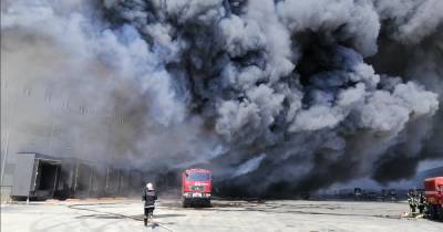 Пожар на складе под Одессой ликвидировали (ФОТО, ВИДЕО) - dsnews.ua - Украина - Киев - Одесса - Одесская обл. - район Одесский