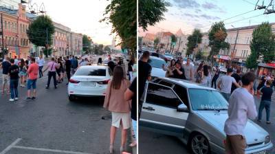 Десятки воронежцев на рассвете устроили шумную вечеринку в центре города - vestivrn.ru - Воронеж