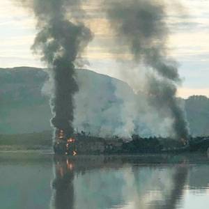 В порту Норвегии загорелся российский траулер - reporter-ua.com - Норвегия - Россия - Киркенес