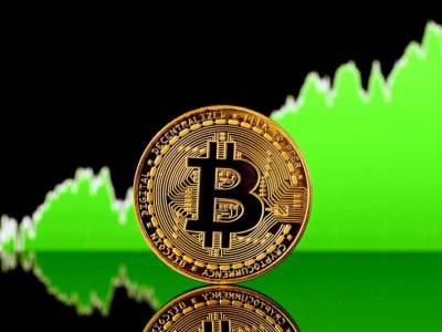 Биткоин вырос на 5% за последние сутки и стоит уже 45510 долларов - lenta.ua - Китай - США - Украина
