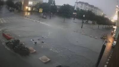 Новороссийск поплыл: улицы ушли под воду - crimea.ria.ru - Крым - Краснодарский край - Симферополь - Новороссийск