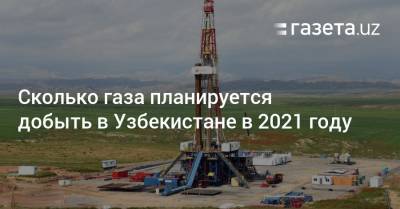 Сколько газа планируется добыть в Узбекистане в 2021 году - gazeta.uz - Россия - Узбекистан