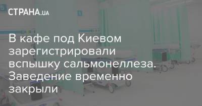 В кафе под Киевом зарегистрировали вспышку сальмонеллеза. Заведение временно закрыли - strana.ua - Украина - Киев