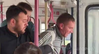 В Чебоксарах из троллейбуса вышвырнули дебошира, который побил водителя: мужчина обещал всех найти - pg21.ru - Чебоксары