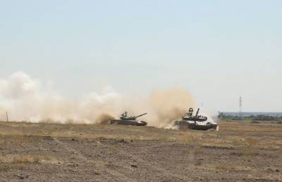 В танковых и механизированных соединениях Отдельной общевойсковой армии Нахчывана начался новый учебный период (ФОТО/ВИДЕО) - trend.az - Азербайджан