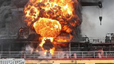 Взрыв прогремел на танкере в сирийском порту Латакия - 5-tv.ru - Норвегия - Россия - Сирия - Сана - Латакия