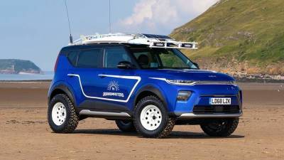 Kia представила кроссовер Soul для серфингистов - iz.ru - Англия - Израиль