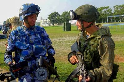 Россия и Китай начали совместные военные маневры - lenta.ru - Россия - Китай - Афганистан
