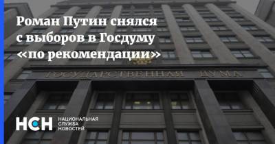 Владимир Путин - Роман Путин - Роман Путин снялся с выборов в Госдуму «по рекомендации» - nsn.fm - Москва - Россия - Санкт-Петербург