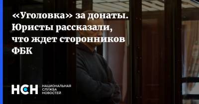 Алексей Попов - «Уголовка» за донаты. Юристы рассказали, что ждет сторонников ФБК - nsn.fm - Россия