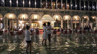 В Венеции затопило площадь Сан-Марко - grodnonews.by - Белоруссия - Reuters