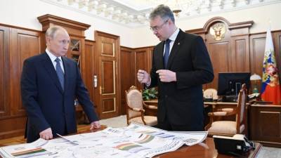 Владимир Путин - Владимир Владимиров - Губернатор Ставрополья доложил Путину о развитии туризма в регионе - 5-tv.ru - Минеральные Воды - Ставрополье - Кисловодск
