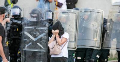 Напряжение в Вильнюсе нарастает: протестующие оцепили Сейм, полиция применила слезоточивый газ, один полицейский ранен - rus.delfi.lv - Вильнюс - Латвия