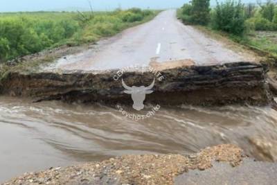 Размытую дорогу в Сретенском районе восстановят после спада воды — Гурулёв - chita.ru - Сретенск