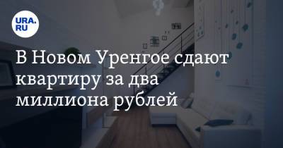 В Новом Уренгое сдают квартиру за два миллиона рублей - ura.news - Тюмень - окр. Янао