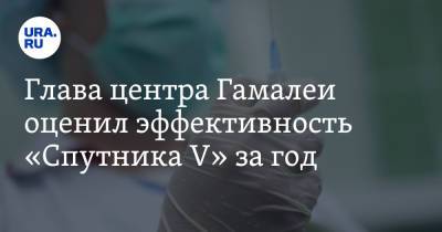 Александр Гинцбург - Глава центра Гамалеи оценил эффективность «Спутника V» за год - ura.news - Россия