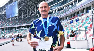 72-летний житель Чувашии установил мировой рекорд по спортивной ходьбе - pg21.ru - Россия - Белоруссия - респ. Чувашия