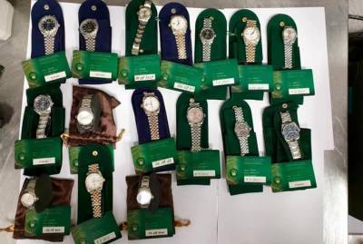 Иностранец пытался ввезти в Украину 16 часов "Rolex" стоимостью четыре миллиона гривен - kp.ua - Украина - Киев - Литва - Вильнюс