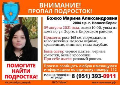 В Новосибирске разыскивают безвестно пропавшую 17-летнюю Марину Божко - runews24.ru - Новосибирск