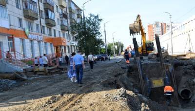 Магистральную улицу Кургана решили оставить в «зимнем варианте» — без асфальта - znak.com - Тюменская обл. - Курганская обл.