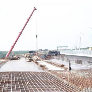 На балочном мосту в Запорожье выполнили 80% работ - reporter-ua.com - Запорожье - Строительство