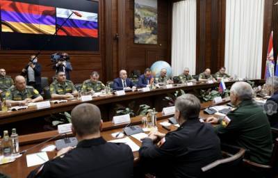 Сергей Шойгу - Шойгу поблагодарил Армению за гуммиссию в Сирии, Карапетян — за миротворцев в НКР - eadaily.com - Россия - Сирия - Армения