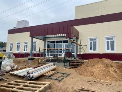 Строительство социокультурного центра в селе Вольдино: готовность проекта 42% - komiinform.ru - респ. Коми - район Усть-Куломский