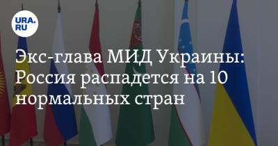 Владимир Огрызко - Экс-глава МИД Украины: Россия распадется на 10 нормальных стран - ura.news - Россия - Украина