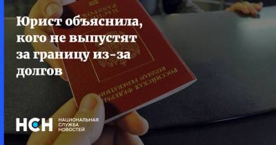 Юрист объяснила, кого не выпустят за границу из-за долгов - nsn.fm