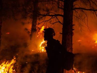 Пожар на севере Калифорнии охватил площадь более 200 тыс. га - unn.com.ua - США - Украина - Киев - Вашингтон - шт. Калифорния - штат Монтана - штат Орегон - штат Айдахо