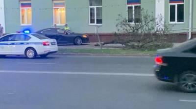 На ул. Кирова автомобиль Mazda врезался в Subaru и вылетел на тротуар - penzainform.ru - Пенза