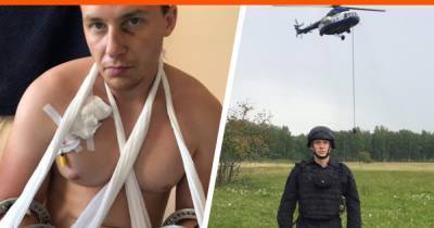 «Пытались выставить суицидником»: боец Росгвардии сорвался на учениях с высоты и оказался брошен силовиками - e1.ru - Екатеринбург - Красноярск