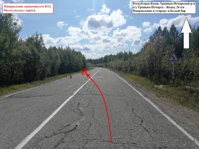 В Троицко-Печорске урок вождения для несовершеннолетней завершился в кювете - komiinform.ru - респ. Коми - Печорск - район Троицко-Печорский