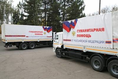 Гуманитарные конвои прибыли в Донецк и Луганск - lenta.ru - Россия - Украина - ДНР - Донецк - Луганск - населенный пункт Новоселовка - Донецкая обл.