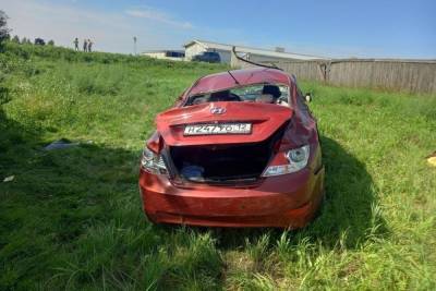 11 августа на дороге Марий Эл вылетел в кювет и перевернулся Hyundai - mk.ru - респ. Марий Эл - Йошкар-Ола