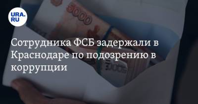 Алексей Сафонов - Сотрудника ФСБ задержали в Краснодаре по подозрению в коррупции - ura.news - Краснодар - Ставрополье