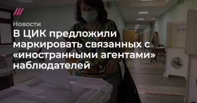 Владимир Путин - В ЦИК предложили маркировать связанных с «иностранными агентами» наблюдателей - tvrain.ru