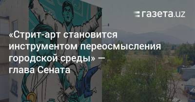 Танзила Нарбаева - «Стрит-арт становится инструментом переосмысления городской среды» — глава Сената - gazeta.uz - Токио - Узбекистан - район Сергелийский