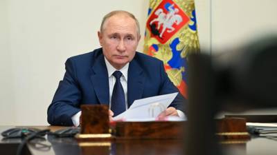 Владимир Путин - Владислав Ховалыг - Путин провёл с врио главы Тувы встречу в режиме видеоконференции - russian.rt.com - Россия