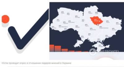Новый опрос портала iViche: кто самый авторитетный лидер мнений в Украине? - lenta.ua - Украина
